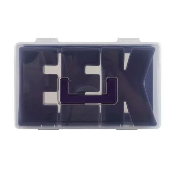 🆕️🗃Cook With Color EEK Snack Box Food Storage Container - White/Purple - Picture 4 of 4